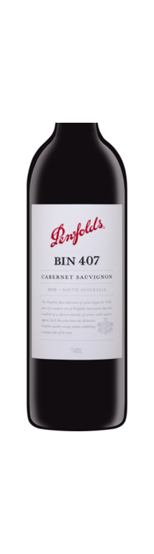 Penfolds BIN 407 Cabernet Sauvignon